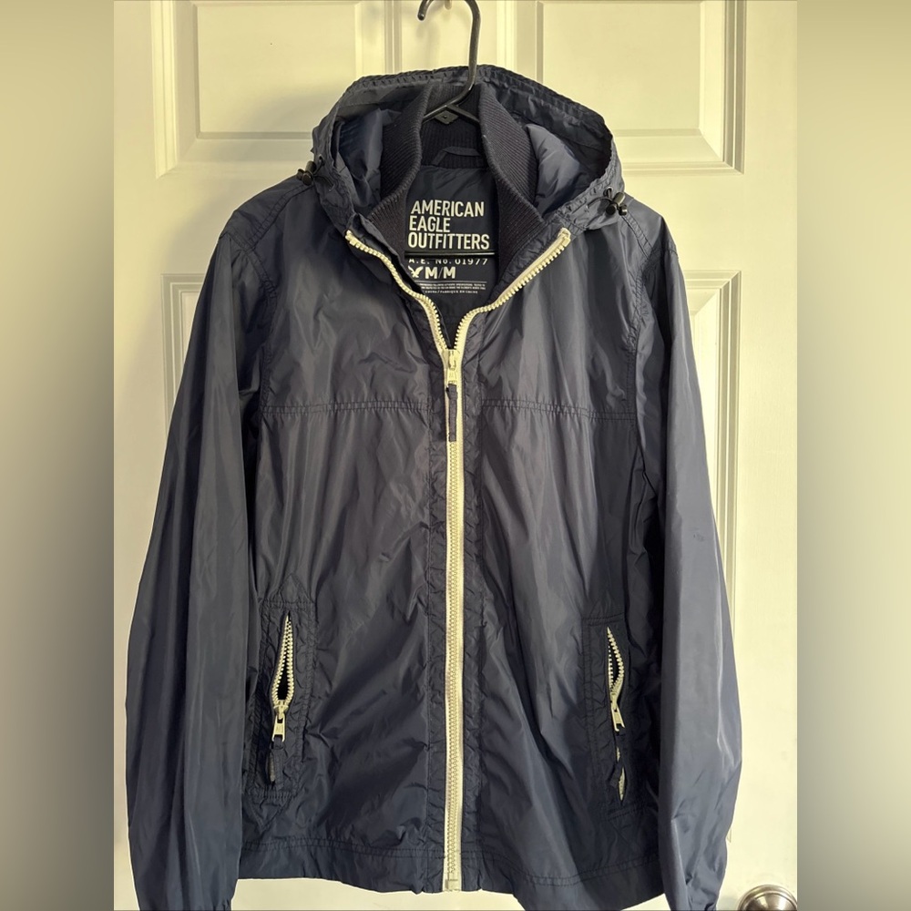 American Eagle Outfitters Dark Blue Outerwear